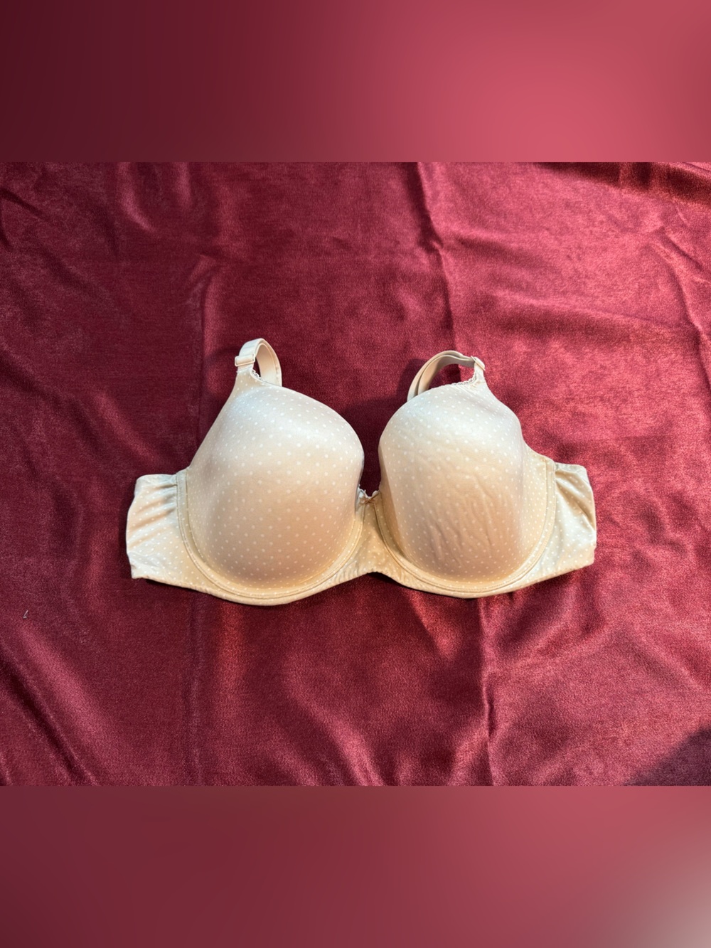 Victoria's Secret Light Nude Dotted T-Shirt Bra
